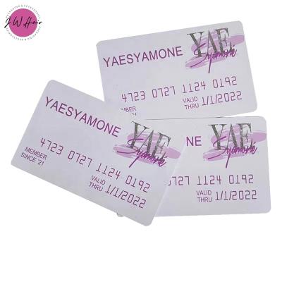 China Plastic Business Cards PVC Key Visa Gift Unique Custom Membership Credit Card for sale