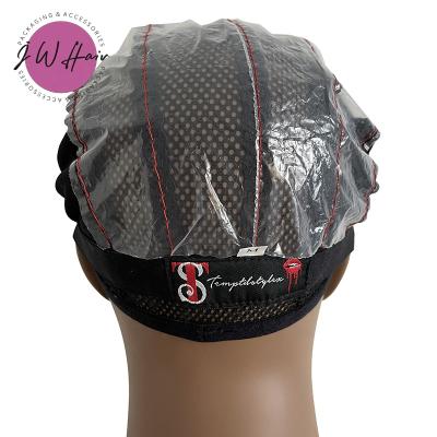 China Wholesale Hair Salon Stations Equipment HairCap For Hair Extensions Custom Stretchable Vented Wigcaps for sale