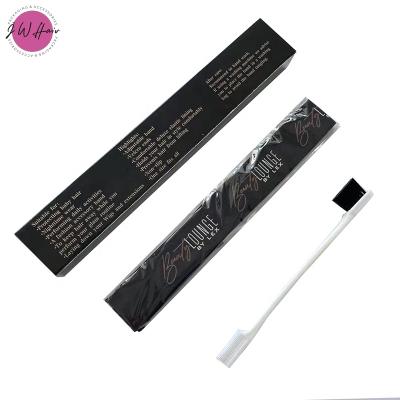 China Fashion Edge Tool Kit Edge Fused Band Edge Control Broom With Box Logo Lace Hair Band Custom Made for sale