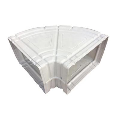 China DAJIANG Industrial Evaporative Air Cooler Plastic Rectangular Flexible Air Duct for sale