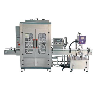 China Hot Sale Food 1/2 Nozzle Sauce Ketchup Blueberry Jam Coconut Paste Filling Machine for sale