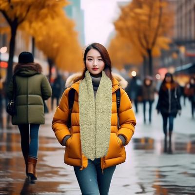 China Checked Winter Shawl Cloak Shawl Coat Travel Picnic Party Wholesale Latest Design Women Ladies Soft Warm Winter  Sherpa Scarf Scarves for sale