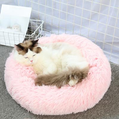 China Wholesale Knitted Bed Large Cat Pet Dog Bed Outdoor Indoor Luxury Washable Mechanical Pet Bed for sale