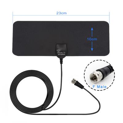 China Factory Price 25dbi Digital HD DVB-T2 Passive TV Satellite Antenna with Brackets CW-TV230-FM3M for sale