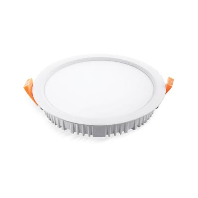 China IP20 Round 6W 12W 16W 18W 24W 32W Modern Anti Glare Recessed Ceiling Led Light Downlight for sale