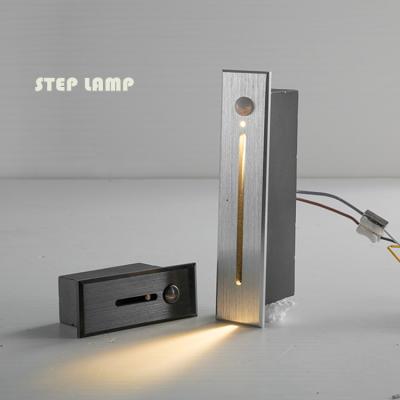 China Simplicity 2021 Wholesale Customized Stair Step Light Outdoor Lighting Step Light for sale