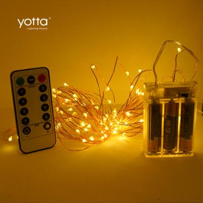 China String Light Warm Durable Products 2W Christmas Decoration RGB Battery Operated Outdoor Led String Light for sale