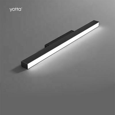 China Minimalist 30cm Indoor Rail Lighting Magnetic Track Light System DC48V Magnetic Flood Led Linear Track Light for sale