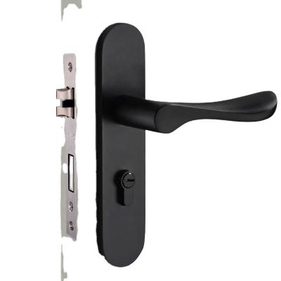 China Wooden door door locks and aluminum handles accessories for wooden door for sale