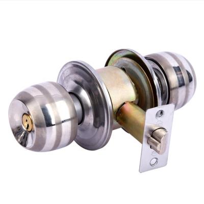 China Spherical Double Locks Stainless Steel Entry YS-01 Door Locks Indoor Bathroom Wholesale Locks for sale