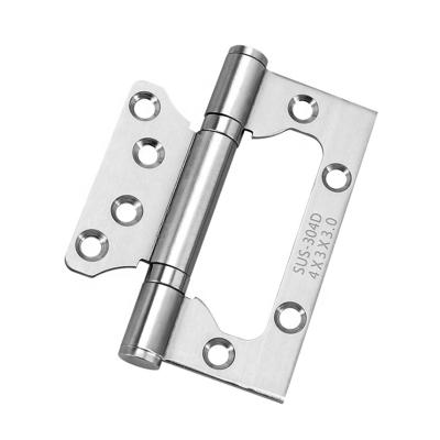 China 2.5mm Stainless Steel Modern 304 Butt Hinge Thicken Mother-son Door Cabinet Hinge Butt Furniture Hinges for sale