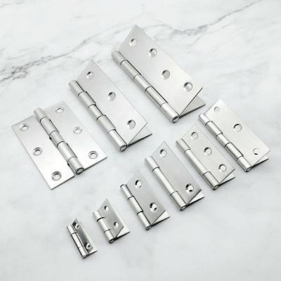 China Small Cheap Traditional Stainless Steel Hinges For Interior Doors And Windows With High Quality Hinges for sale