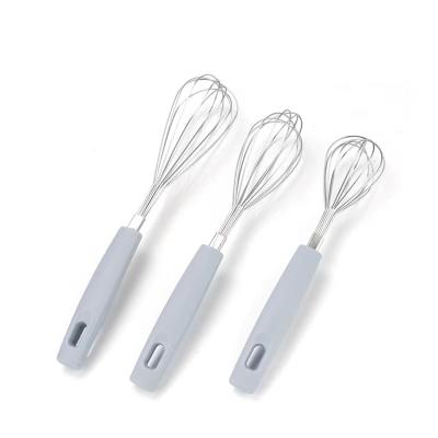 China Multi-Function Workable Stainless Steel Egg Beater Manual Kitchen Stirring Tools Hand Spring Blender Mixer Beater for sale