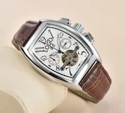 China Popular Foreign Trade Mechanical Men's Business Alarm Full Automatic Gent Watch for sale