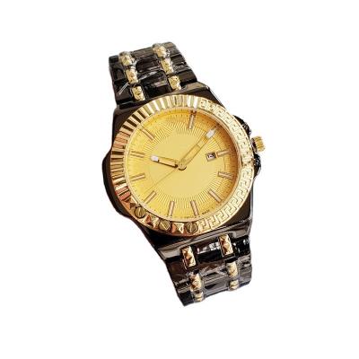 China Luxury automatic date and fashionable quartz steel band watch, which can be used by men and women, wholesale by manufacturers for sale