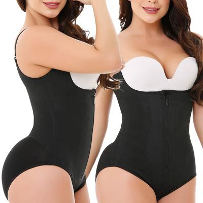 China 2021 Black Seamless Breathable Full Body Shaper Waist Big Sculpting Shapewear Body Shaper Women Shapewear Shaper for sale