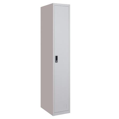 China Commercial Office Furniture Steel Locker Single Door Locker Metal Armoire Metal Cabinet Storage Gym Locker With Key for sale