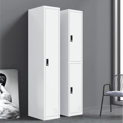 China Commercial Office Furniture Single Door Clothes Storage Locker Cabinet Metal Staff Gym Locker Storage Cabinet For School for sale