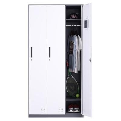 China Commercial Office Furniture Employee Steel Storage Locker Cabinet Metal Changing Room Worker Parcel Lockers Work Baggage Locker for sale