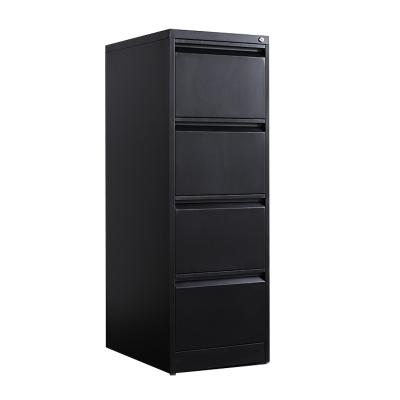 China Foldable Metal Office Furniture 4 Drawer Storage Cabinet Iron Filing Cabinet Metal 4 Drawers Steel File Cabinet for sale