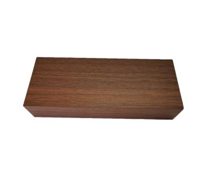 China Framing Heat Transfer Printing Wood Grain Aluminum Finish Wood Profile for sale