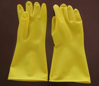 China The natural rubber of tailand latex household gloves for sale