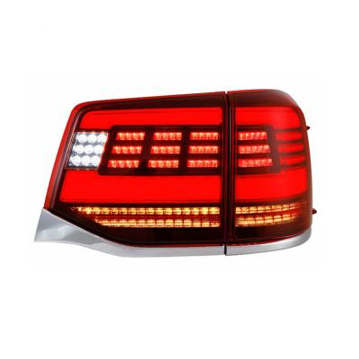 China 3D LED Optical Red Rear Bumper Reflectors Brake Tail Lights 500 Lamps for sale