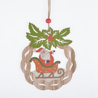 China Customized Wooden Christmas Tree Decoration Kids Gifts, Indoor Wall Hanging, Party Decoration Supplies for sale