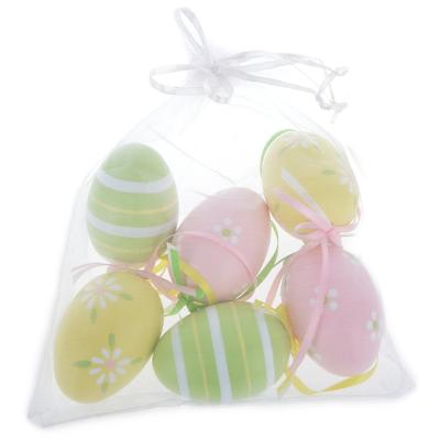 China Easter Plastic Eggs Packs Wholesale Custom Sizes Easter Festival Eggs Colorful Plastic Packages for sale