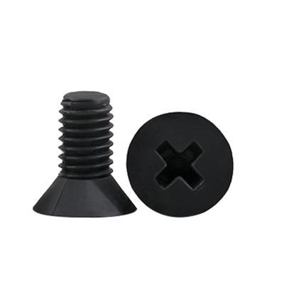 China Flat Nylon Material Hex Screws Hexagon Nylon Screws Plastic Insulated Plastic Screws for sale