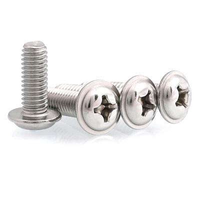 China Pan Head Screw Stainless Steel Truss Head Phillips Driver Self Cross Drilling Screws Din 967 for sale