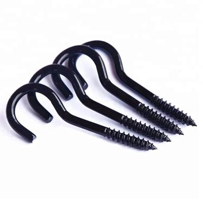 China Connection factory price steel galvanized black bulk eye screw /bolts metric hooks for sale