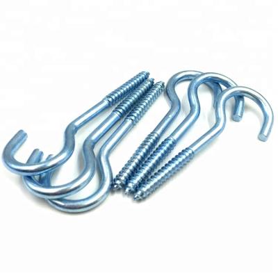 China Pan Iron Eye Screw Hook Fasteners DIN Carbon Steel Eye Bolt Weld Hook for sale