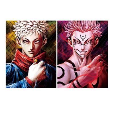 China 30x40cm Flip Lenticular Printing Anime Flip Effect 3d Designs Flip Effect 3d Lenticular Printing Anime New For Wholesale for sale