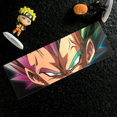 China Decorative Sticker Decal Narut o Lenticular Demon Slayer Die Cut Waterproof Sticker 3D Motion Stickers for sale