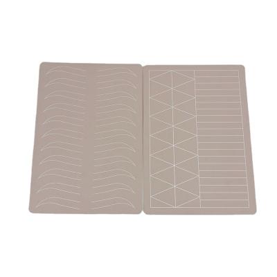 China Professional OEM Disposable Logo Microblading Tattoo Latex Practice Pad PMU Practice Skin For PMU Training for sale