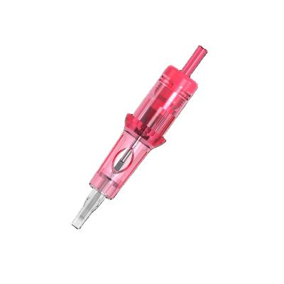 China 2021 Hot Sale Pink Universal Microblading Needles Permanent Disposable Tattoo Cartridge Needles With Membrane for sale