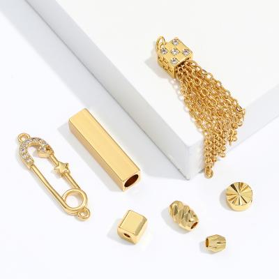 China FASHIONABLE Minimalist Jewelry Gold Filled Bracelet Beads For Jewelry Making Kit Bead Supplies For Jewelry for sale