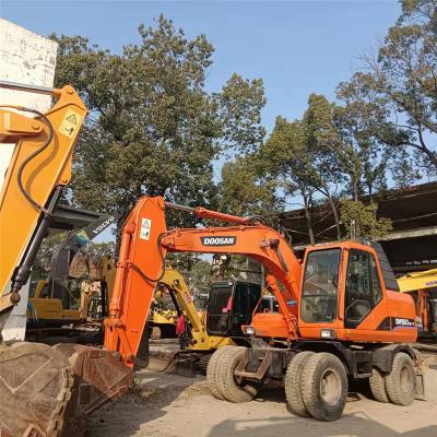 China Hot Sale Used Excavator DH150 15ton Wheel Machine With Best Price 0.7 for sale