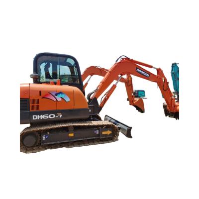 China Used Excavator Good Condition Hot Sale DH60-7 Cheap Price 6ton For Sale for sale