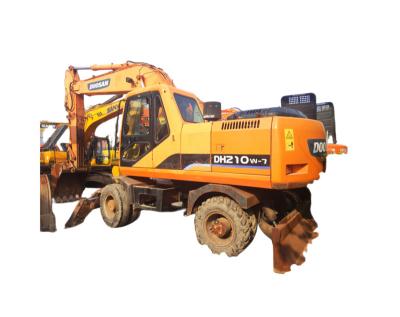 China Hot Sale Used Excavator DH210 21ton Wheel Machine With Best Price 1.1 for sale