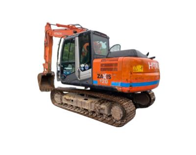 China Used Hitach 120 excavator is made in Japan and equipped with Isuzu direct injection 0.5 engine for sale