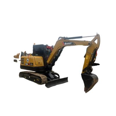 China SANY Mini Excavator USED SY60 6 Tons Small Excavator Excavator Machinery Earth Moving Equipment for sale