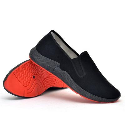 China Fashion Trend Wear Resistant Breathable Work Shoes For Man With Rubber Compound Bottom for sale