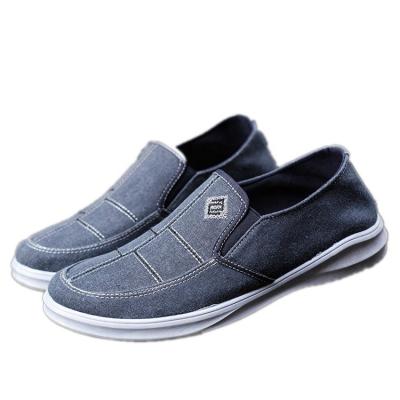 China 2020 Fashion Trend New Style Non Slip Breathable Wear Resistant Men's Fabric Shoes Man Casual Shoes for sale