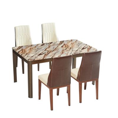 China Modern Favorable Price Designer Eating Table Dining Room Table Set Dining Table Set Dining Chair for sale