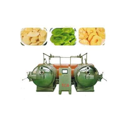 China PLC Control Vacuum Puffed Fruit and Vegetable Explosion Blow Drying Machine for sale