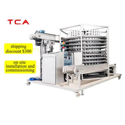 China high quality iqf frozen commercial spiral trichloroacetic acid food machine freezer for sale