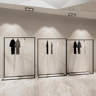 China Custom Retail Store Fittings Clothing Racks Display Racks for sale