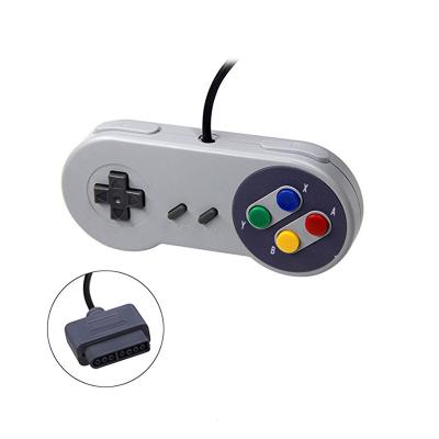 China Touch Buttons Snes Mini Head Wired USB Game Controller SNES Classic Joystick Gamepad for sale